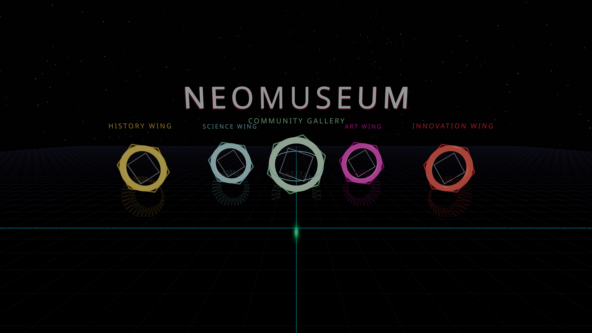 NeoMuseum AI Homepage Preview